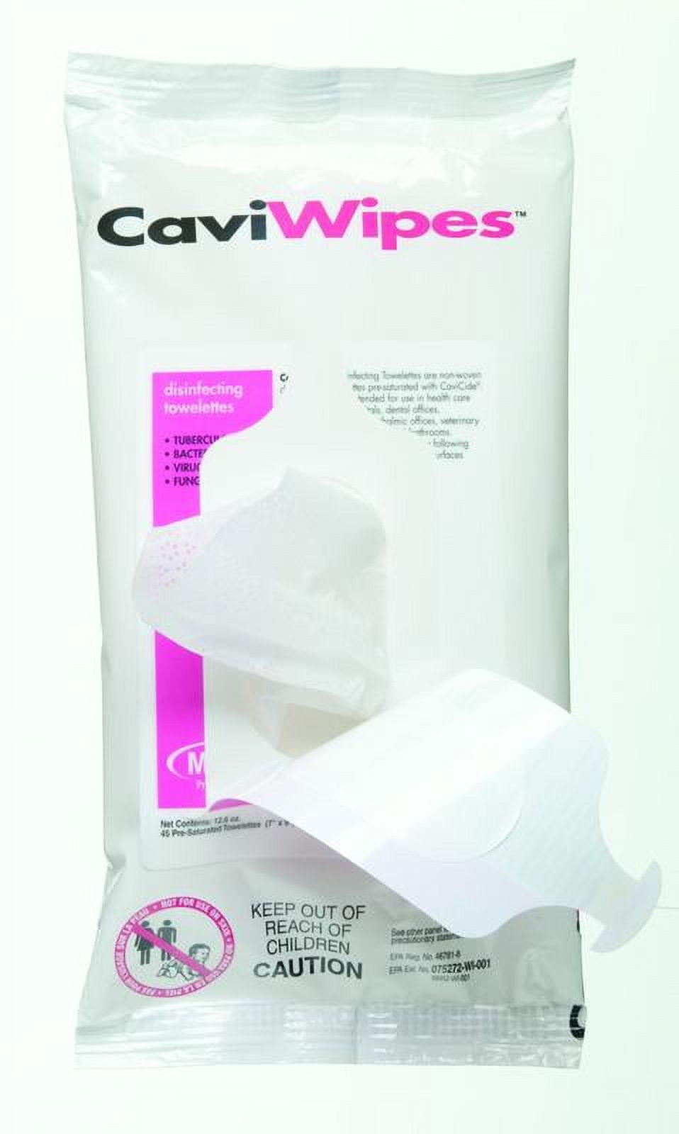 WIPE DISINF CAVIWIPES FLAT PACK