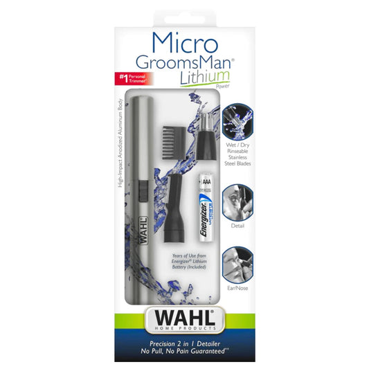 Wahl Micro GroomsMan Silver