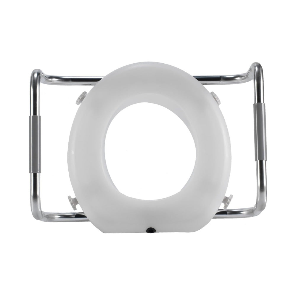 Airway Adjustable Raised Toilet Seat With Arms