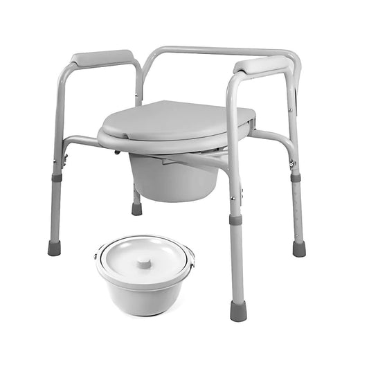 Airway Coated Steel Commode