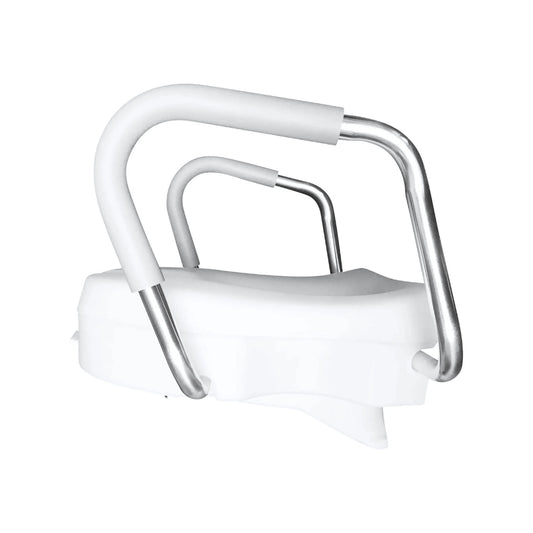 Airway Molded Toilet Seat Riser With Arm Rests