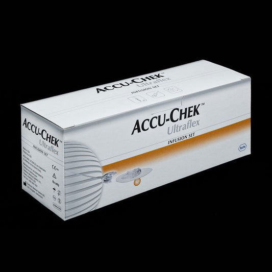 Accu Chek Ultraflex I Infusion Set 24in 8mm/60cm. - Box Of 10