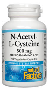 Natural Factors: N-Acetyl-L-Cysteine (NAC)