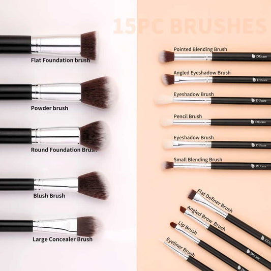 eyeshadow and blending brushes