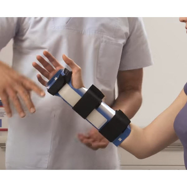Bx/10 Delta-Xpress Ready-To-Use Temporary Hand And Wrist Splint Lg