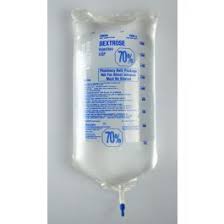 Dextrose Solution, 70% in water, 2000ml - 6/Case