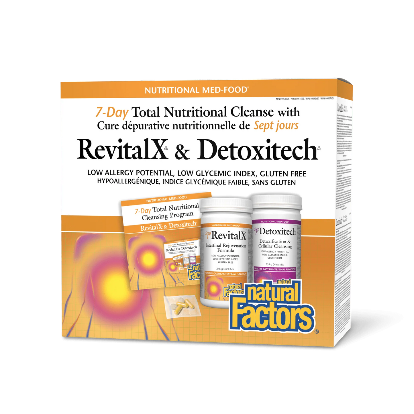 Natural Factors: RevitalX & Detoxitech 7-Day Cleanse Kit