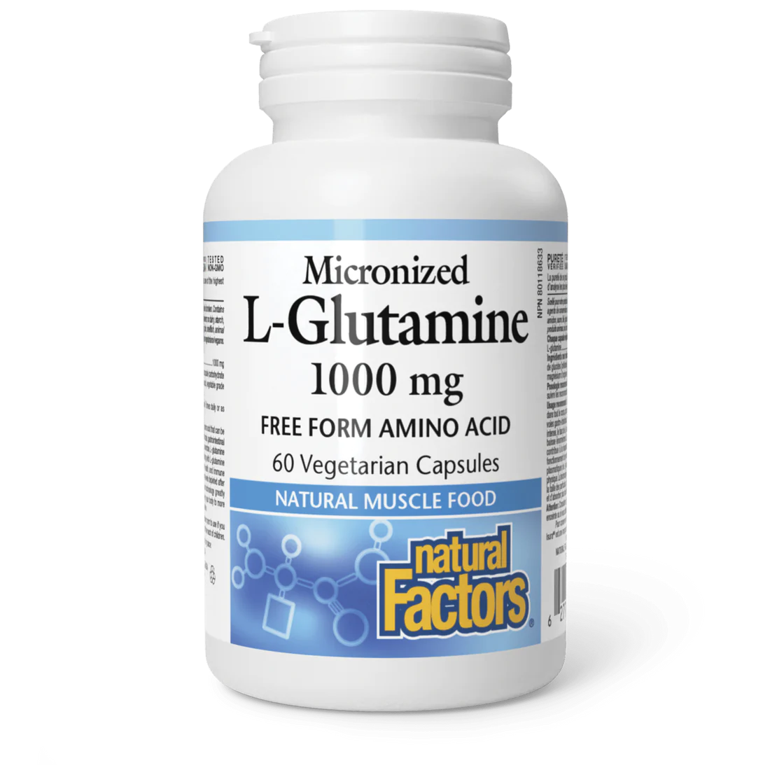 Natural Factors: L-Glutamine 1000 MG