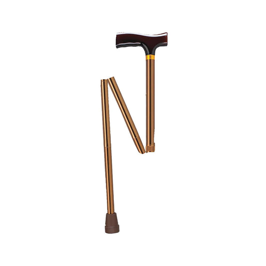 Aluminum Folding Canes, Height Adjustable Bronze