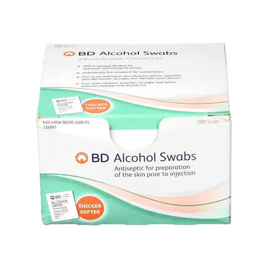 Alcohol Swabs Regular Bd 100 by Becton Dickinson