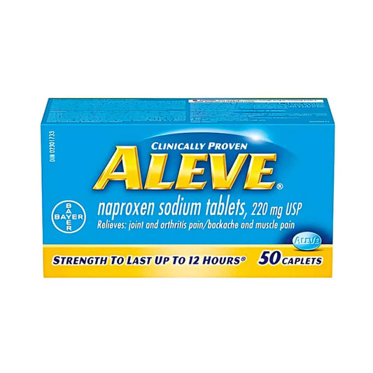 Aleve 220mg Caplets - 50s