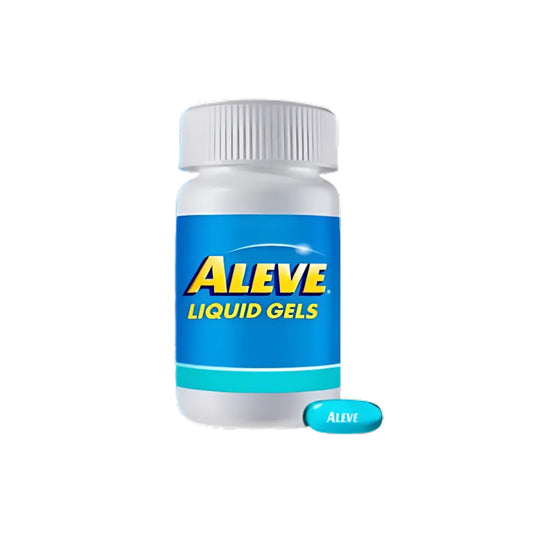 ALEVE Pain Relief Liquid Gels, Strength to Last Up to 12 Hours, Naproxen Sodium 220mg, 110 Liquid Gel Capsules