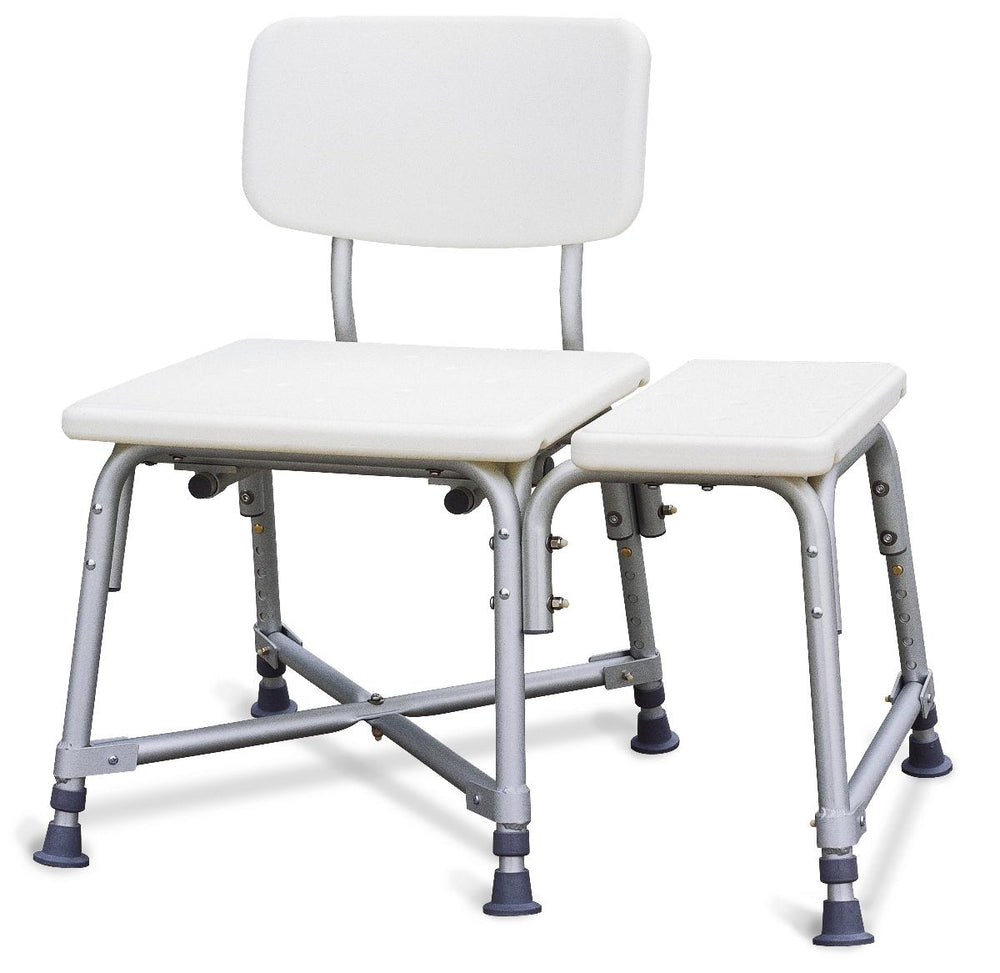 Medline Nonpadded Bariatric Transfer Bench