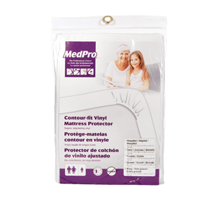 Ea/1 Medpro Vinyl Mattress Protector Queen (60 X 80X 9 1/2") Contour Fit