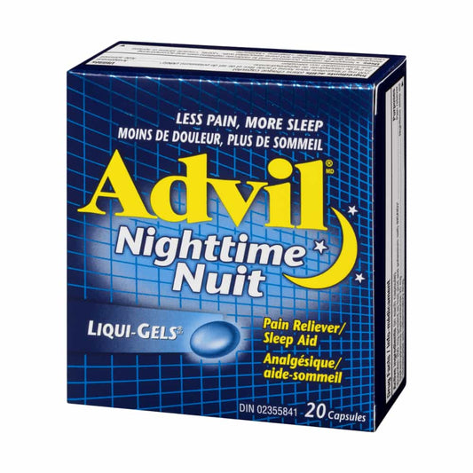 Advil Nighttime Liqui-Gels, 20 Count