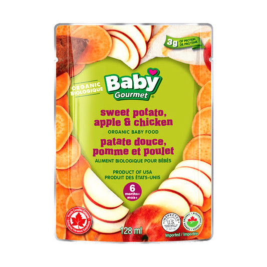 Baby Gourmet Meal - Sweet Potato, Apple & Chicken