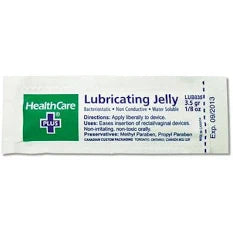 Lubrication Jelly, 3.5 gram packet, STERILE - 144/Box