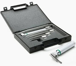 Laryngoscope XP Emergency Kit c/w 2.5V Handle & Miller #0,1, Mac #2,3,4 Blades