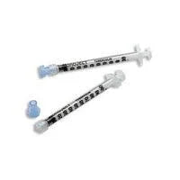 Syringe Only, 1cc Tuberculin Luer Lock (Soft Pack), 60/Box