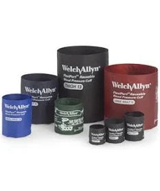 Blood Pressure Cuff, Durable 1 Piece, Small Adult 2 Tube Flexiport with Bulb and Valve