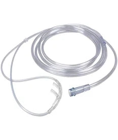 Nasal Cannula, (MDSHCS4568) Adult, 7ft CO2+7ft Oxygen Line, Male Luer Connector - 25/Case