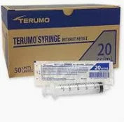 Terumo 20cc Luer Lock Syringe - 50/Box