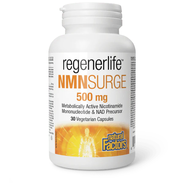 Natural Factors: RegenerLife NMNSurge 500mg
