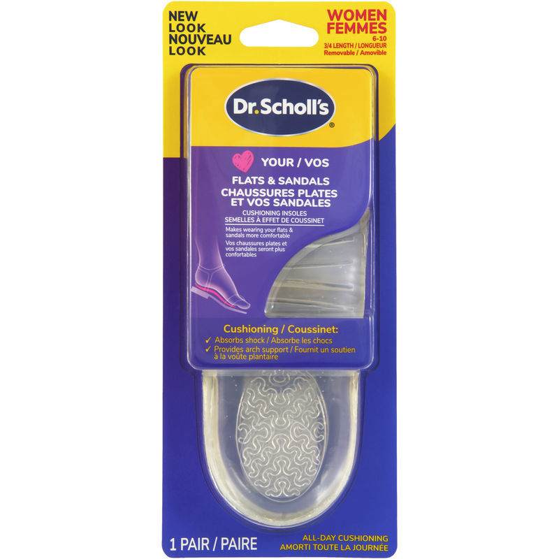 Stylish Step® Flats Insoles, Women's 6-10