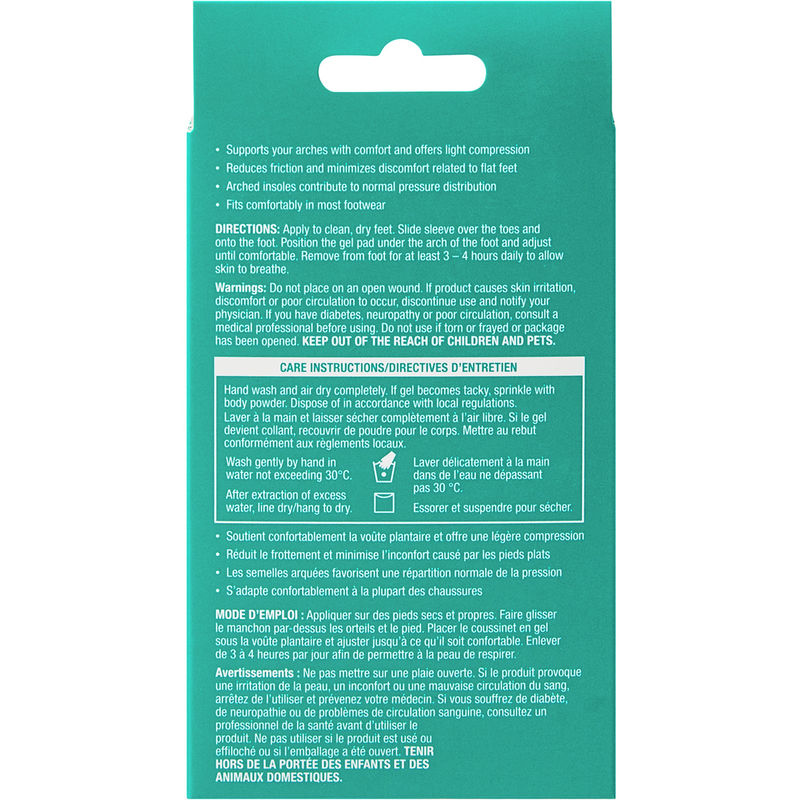 All Gel Arch Sleeves. One size