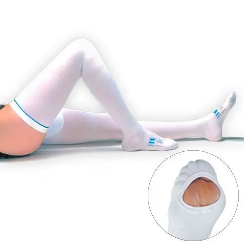 Pr/1 Ted Thigh Lenth Anti-Embolism Stocking, Small, Long Length, Latex, White