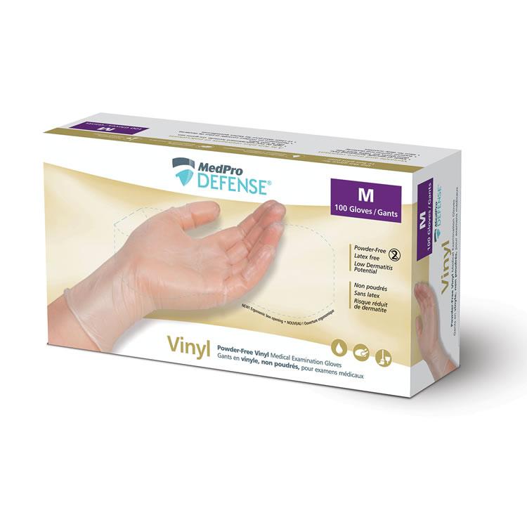 Medpro:  Vinyl Powder Free Gloves