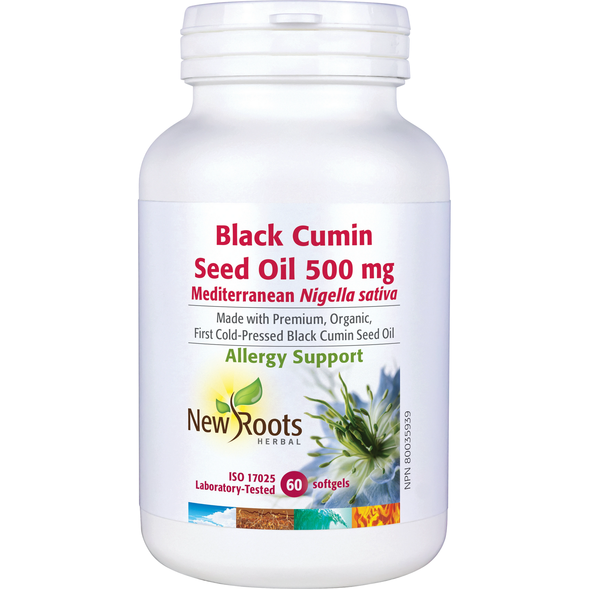 New Roots: Black Cumin Seed Oil 500mg