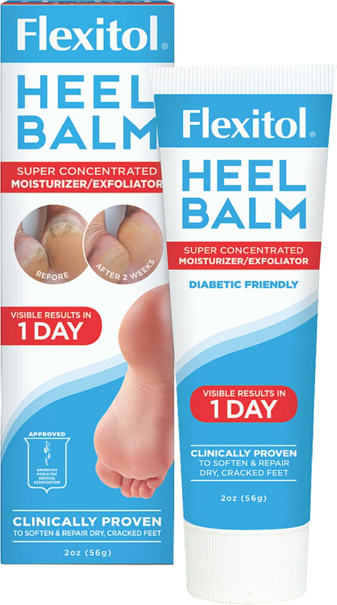 Flexitol Heel Balm 2 oz (Pack of 2)