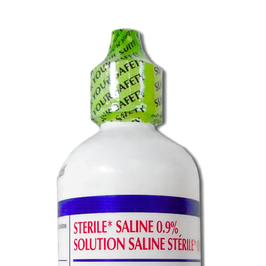 118 ml saline presentation