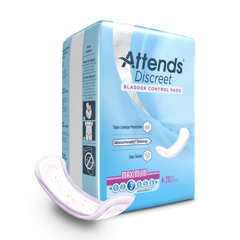 Attends Discreet Women's Maximum Pads