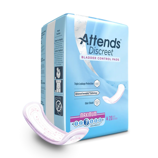 Attends Discreet Women's Maximum Pads