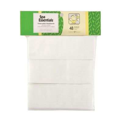 Spa Essentials® Disposable Headbands (Pkg 48 pcs)
