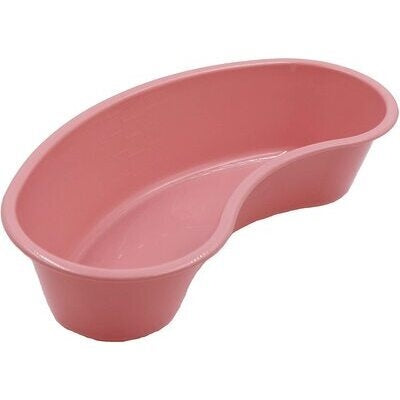 Gmax® Emesis Basin, 500mL, 16oz, Rose, 8" (Case 250 pcs)