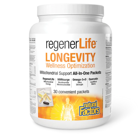 Natural Factors: RegenerLife Longevity