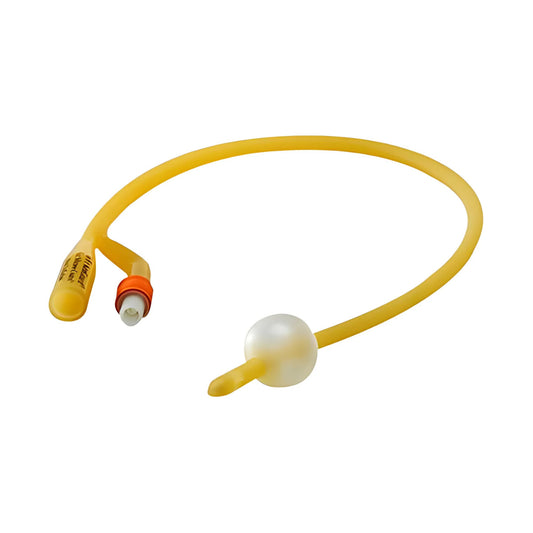 Covidien Kenguard Two-Way Silicone-Coated Latex Foley Catheter - 30cc Balloon Capacity | 22Fr | 3614 | Each