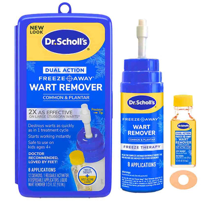 Dr. Scholl’s® Dual Action Freeze Away® Wart Remover