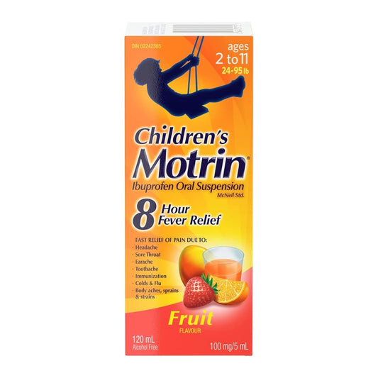 Children's Liquid Pain Relief, Ibuprofen, Fruit Flavour