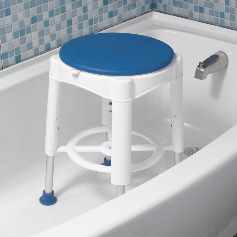 Drive Medical Bathroom Safety Swivel Seat Shower Stool