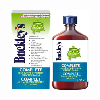 Buckley's®  Mucus Relief Cough Cold & Flu Syrup Sucrose-Free 250mL