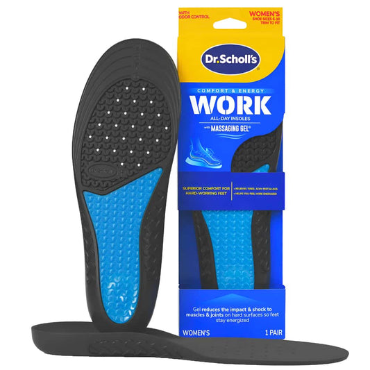 Dr. Scholl’s® Comfort & Energy Work Insoles, Women's, Sizes 6-10