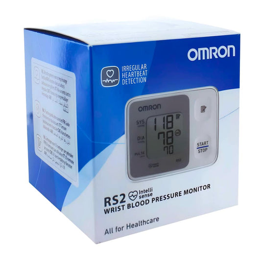 Omron RS2 Wrist Blood Pressure Monitor HEM-6161-E