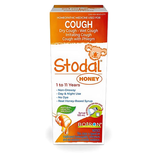 Children's Stodal Honey for Dry or Wet Cough in Children 1 to 11 Years of Age.