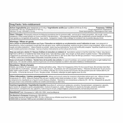 Buckley's Expectorant - Cough Mucous & Phlegm - 150ml