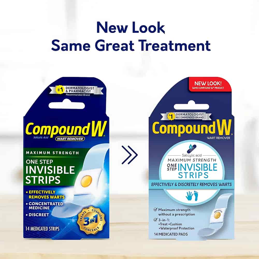 Compound W Maximum Strength One Step Invisible Pads