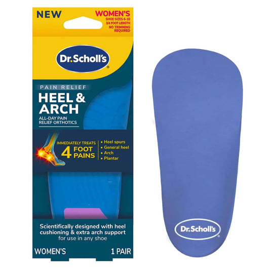 Dr. Scholl’s® Pain Relief Orthotics for Heel Pain, Women's, Sizes 5-12